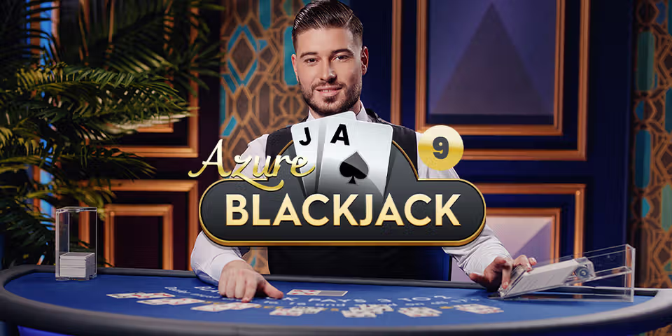 Blackjack 9 Azure by Pragmatic Play Live, available for your casino platform
