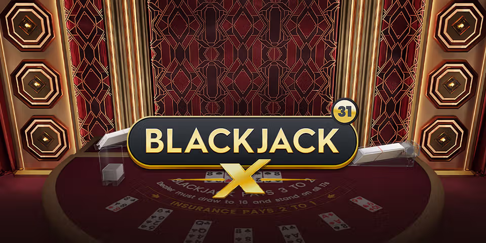 BlackjackX 31 by Pragmatic Play Live, available for your casino platform