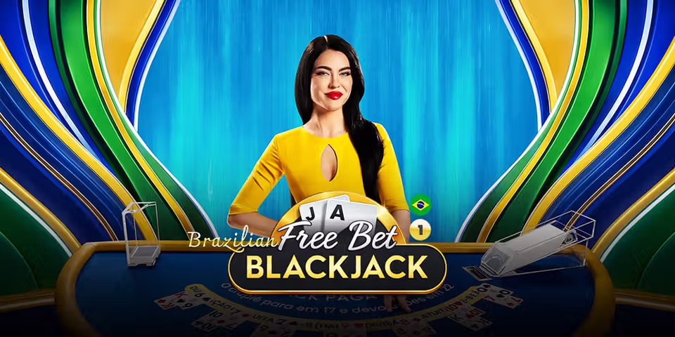 Brazilian Free Bet Blackjack 1 by Pragmatic Play Live, available for your casino platform