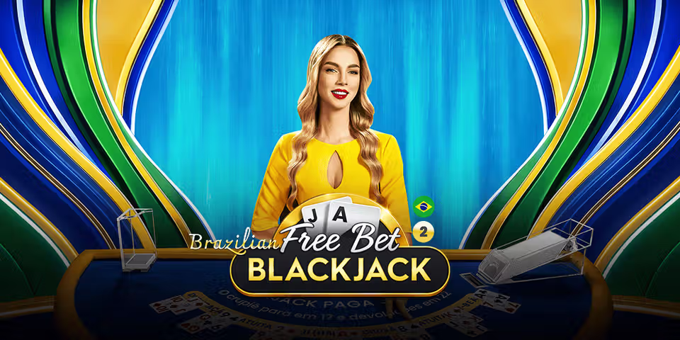 Brazilian Free Bet Blackjack 2 by Pragmatic Play Live, available for your casino platform