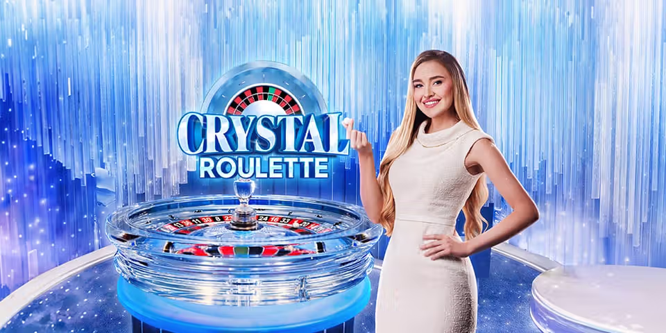 Crystal Roulette by Pragmatic Play Live, available to add to your casino platform