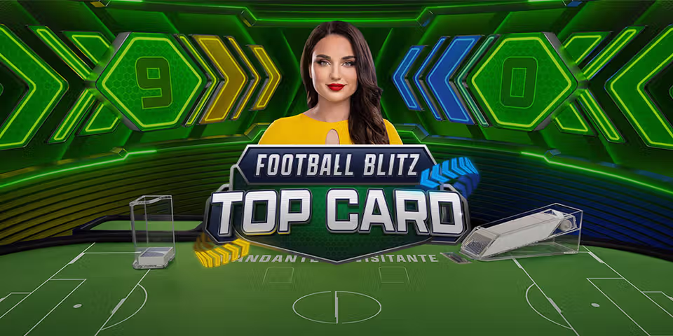 Football Blitz Top Card by Pragmatic Play Live, available to add to your casino platform