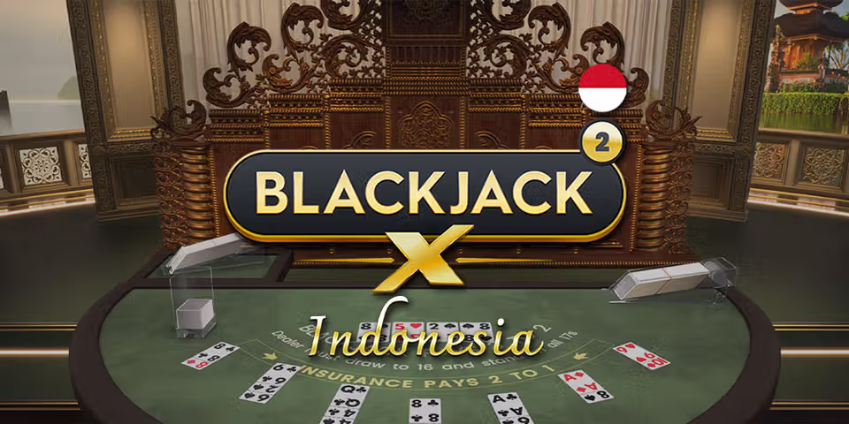 Indonesian BlackjackX 2 by Pragmatic Play Live, available for your casino platform