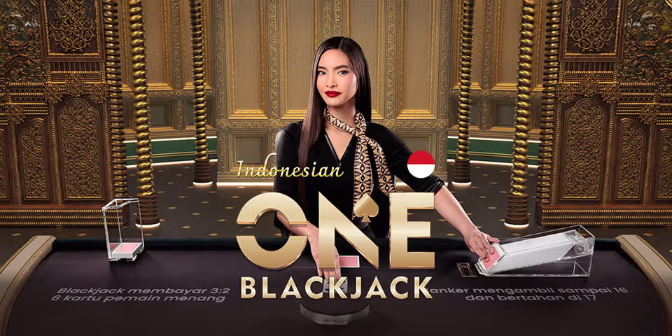 Indonesian ONE Blackjack by Pragmatic Play Live, available for your casino platform