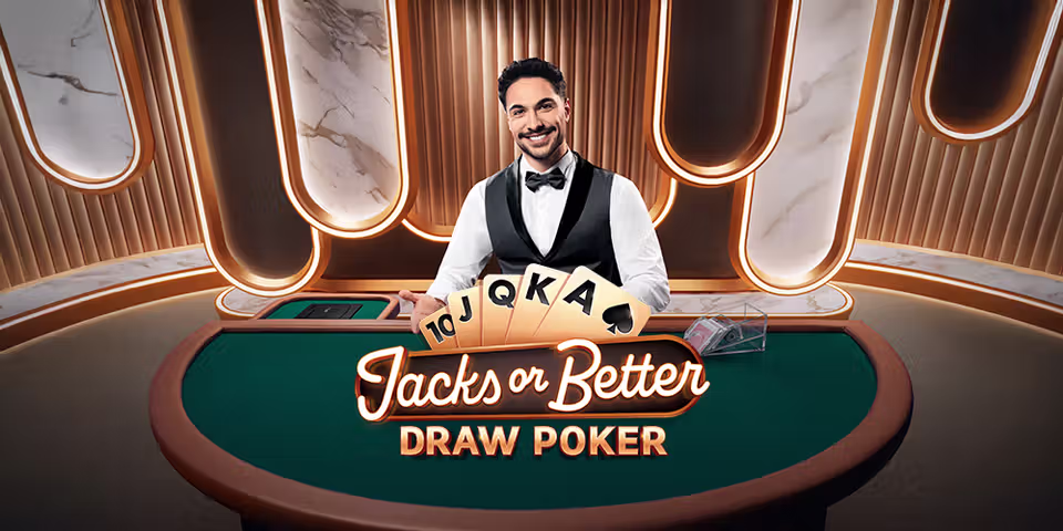 Jacks or Better Draw Poker by Pragmatic Play Live, available for your casino platform