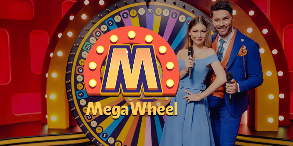 Mega Wheel by Pragmatic Play Live, available for your casino platform