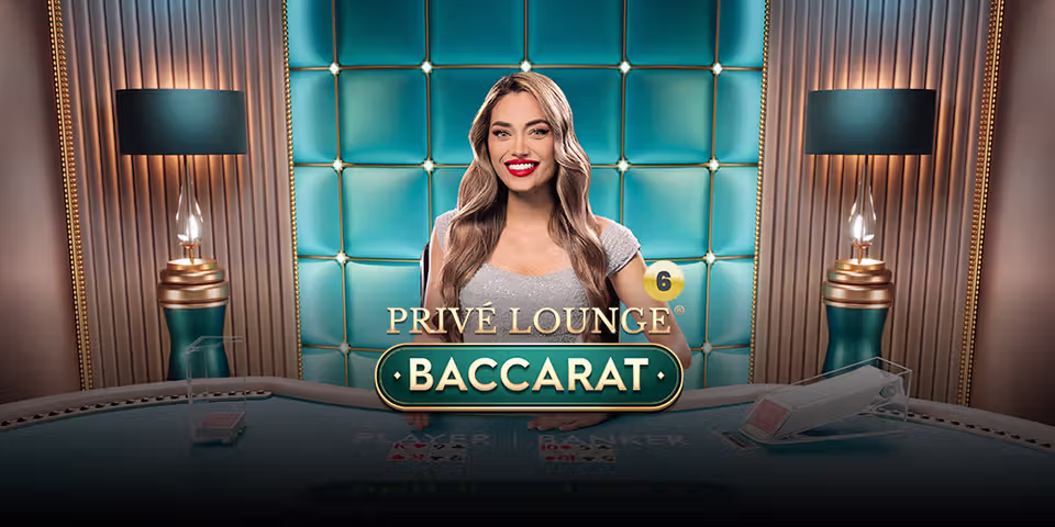 Privé Lounge Baccarat 6 by Pragmatic Play Live, available for your casino platform