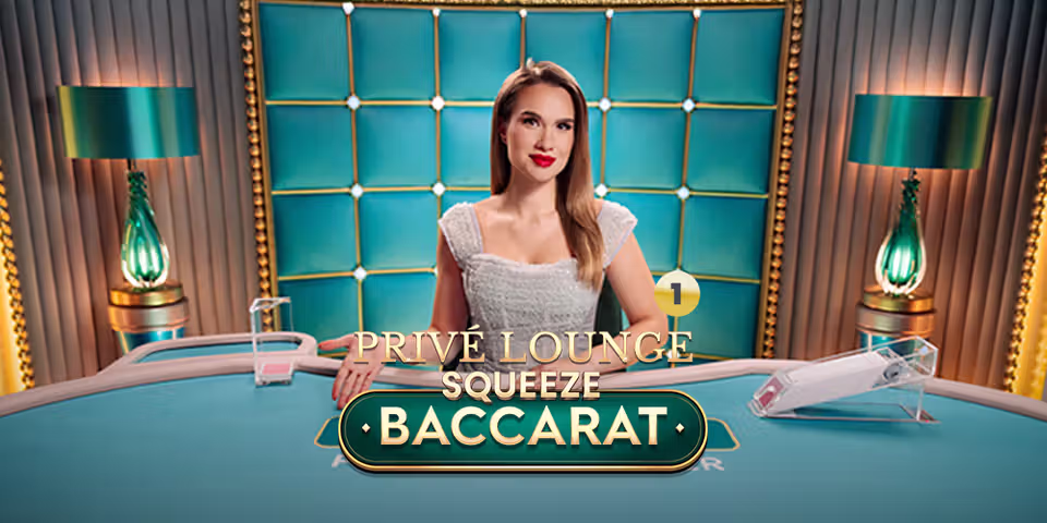 Privé Lounge Baccarat with Squeeze 1 by Pragmatic Play Live, available for your casino platform