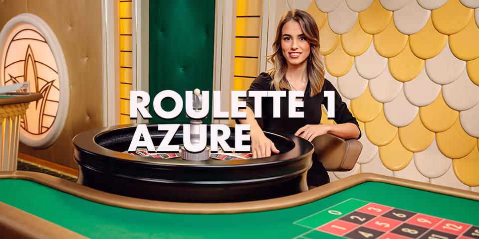 Roulette 1 Azure by Pragmatic Play Live, available for your casino platform