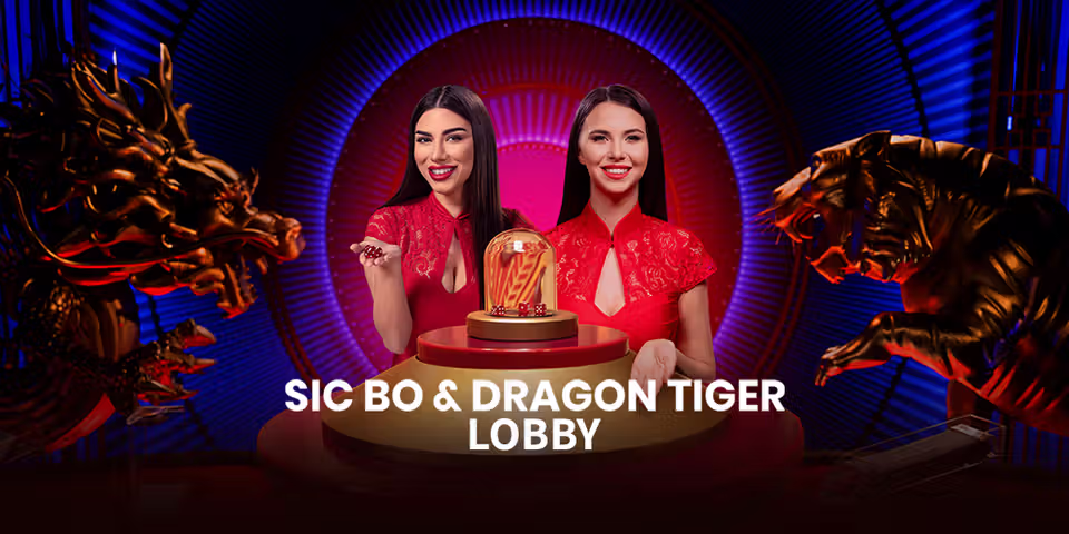 Sicbo & Dragon Tiger Lobby by Pragmatic Play Live, available for your casino platform