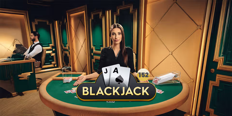 Blackjack 152 by Pragmatic Play Live, available for your casino platform