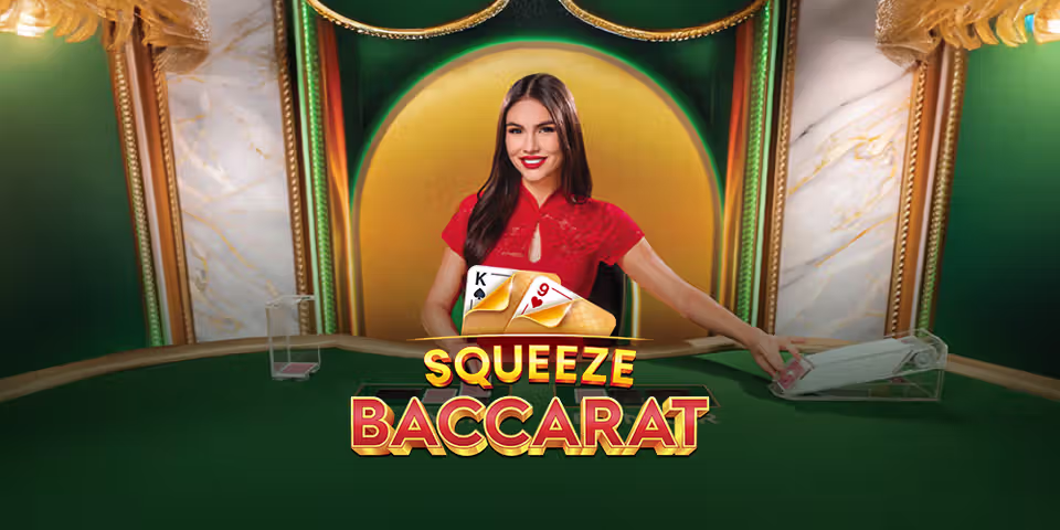Squeeze Baccarat by Pragmatic Play Live, available for your casino platform