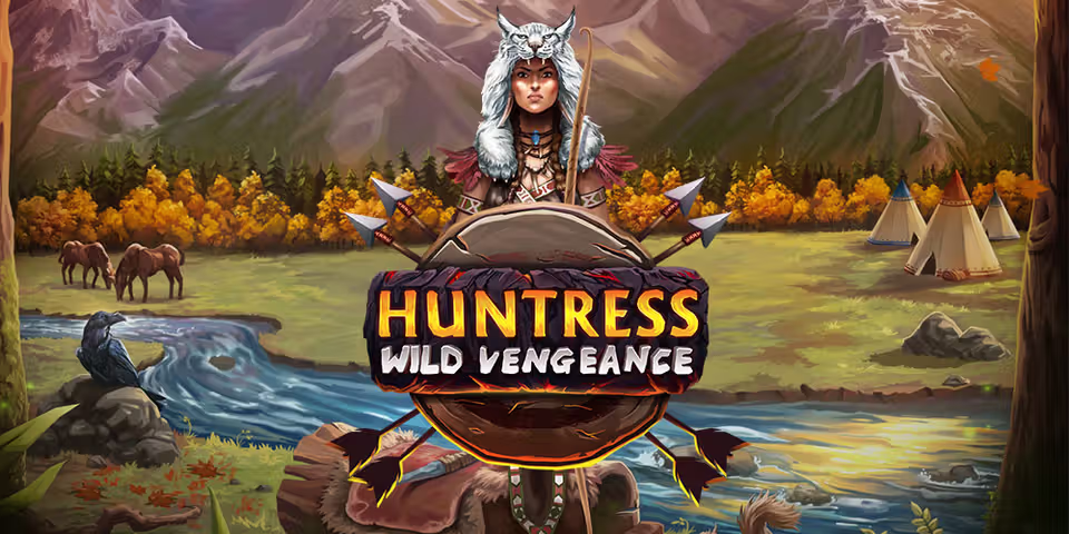 Huntress Wild Vengeance by Print Studios, available for your casino platform