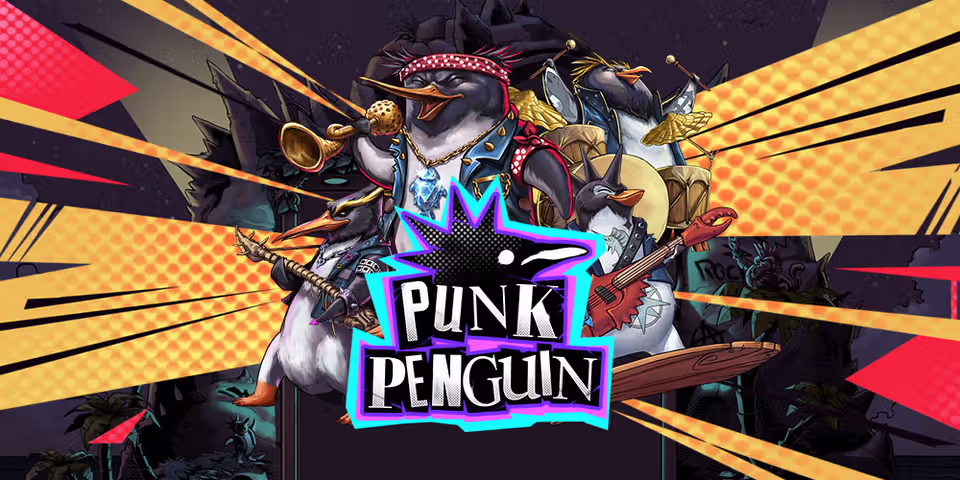 Punk Penguin by Print Studios, available for your casino platform