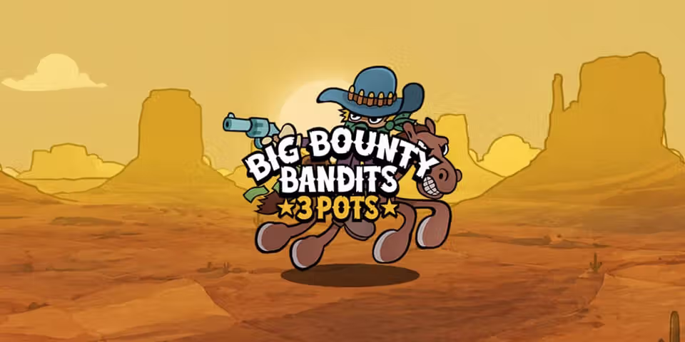 Big Bounty Bandits: 3 Pots by Peter & Sons, available for your casino platform