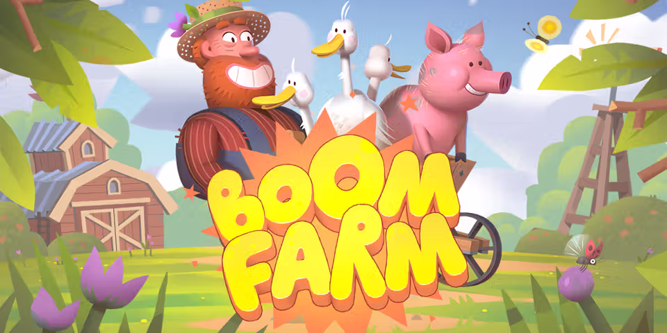 Boom Farm by Peter & Sons, available for your casino platform