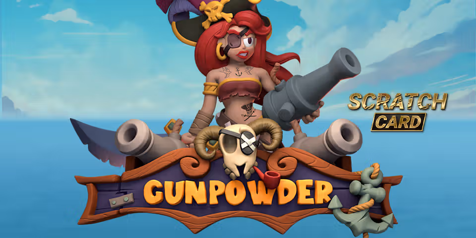 Gunpowder Scratchcard by Peter & Sons, available for your casino platform