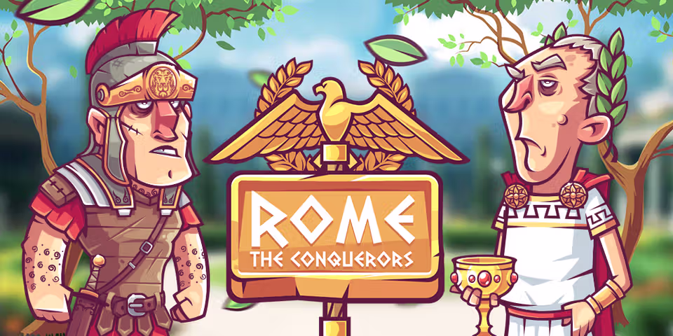 Rome - The Conquerors by Peter & Sons, available for your casino platform