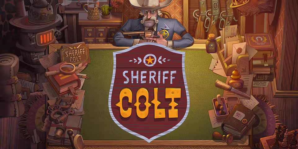 Sheriff Colt by Peter & Sons, available for your casino platform