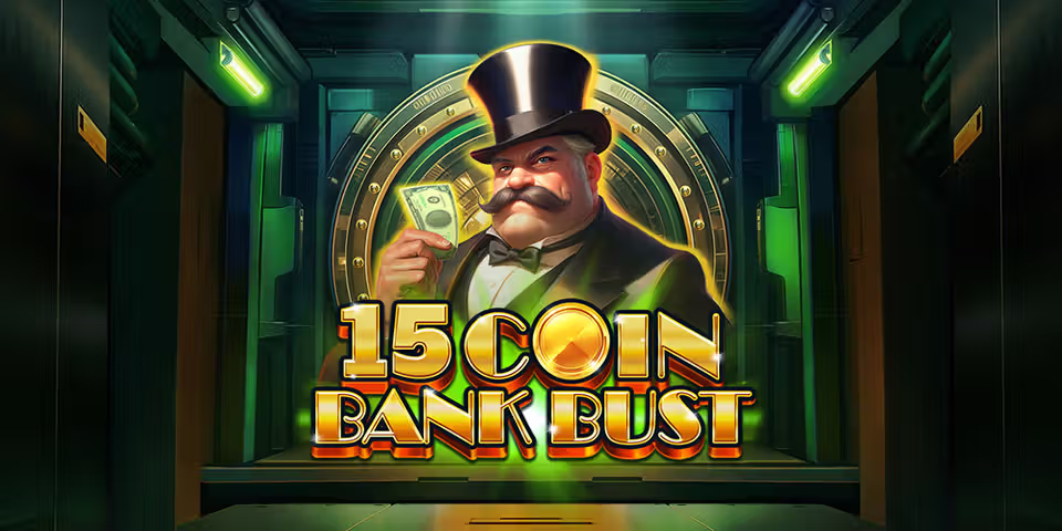 15 Coins Bank Bust by Qora, available for your casino platform