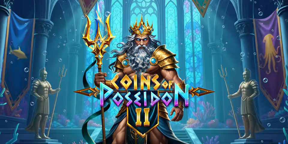Coins of Poseidon II by Qora, available for your casino platform