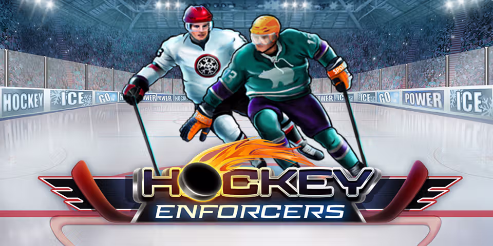 Hockey Enforcers by Qora, available for your casino platform