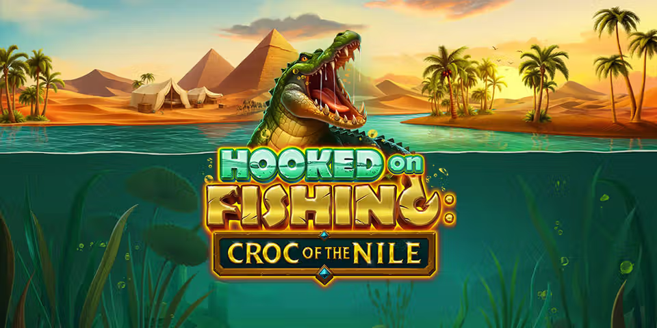 Hooked on Fishing: Croc of Nile by Qora, available for your casino platform