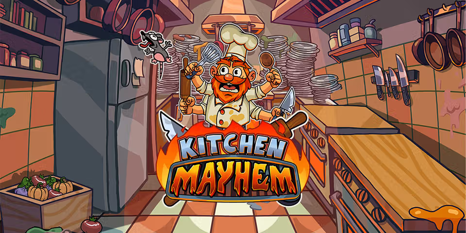 Kitchen Mayhem by Qora, available for your casino platform