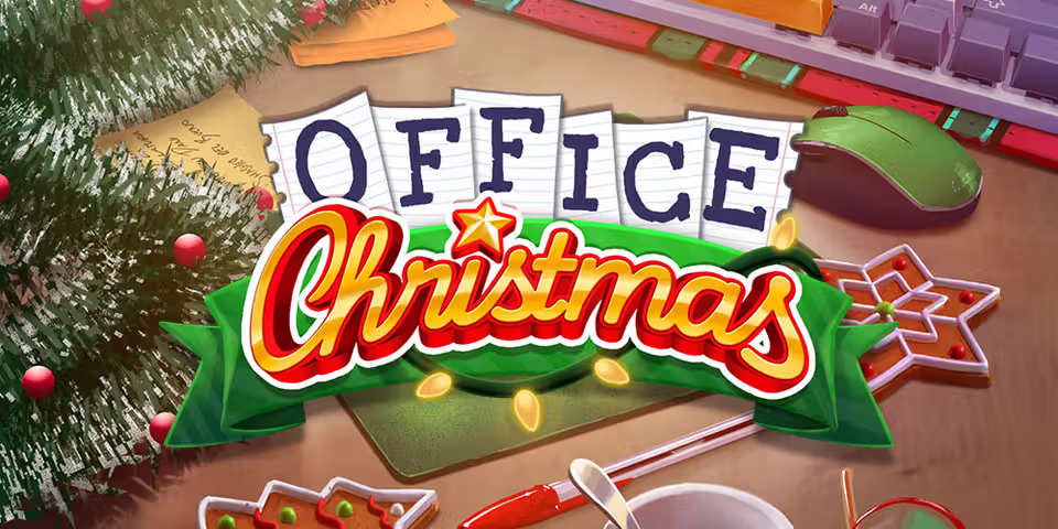 Office Christmas by Qora, available for your casino platform