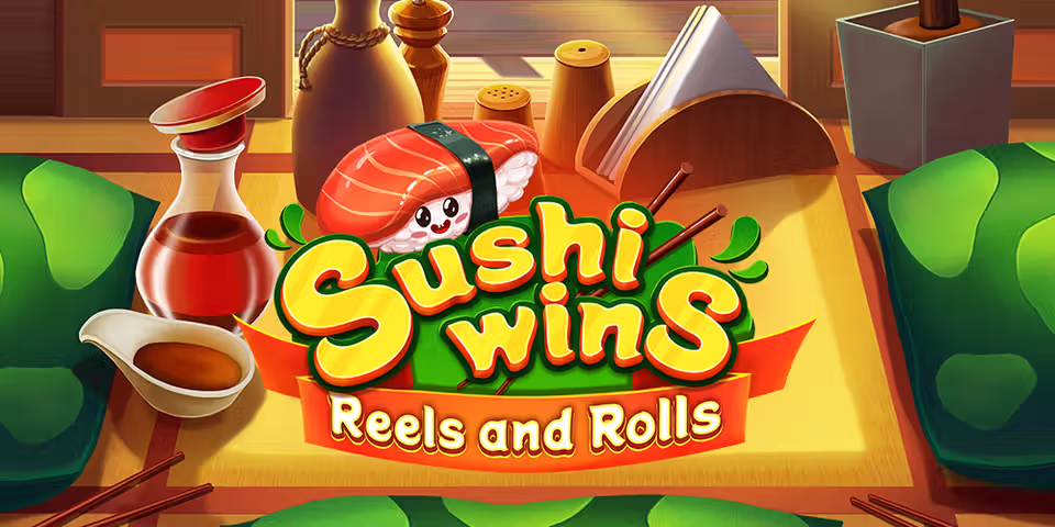 Sushi Wins - Reels & Rolls by Qora, available for your casino platform