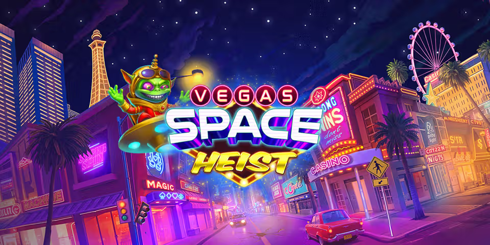 Vegas Space Heist by Qora, available for your casino platform