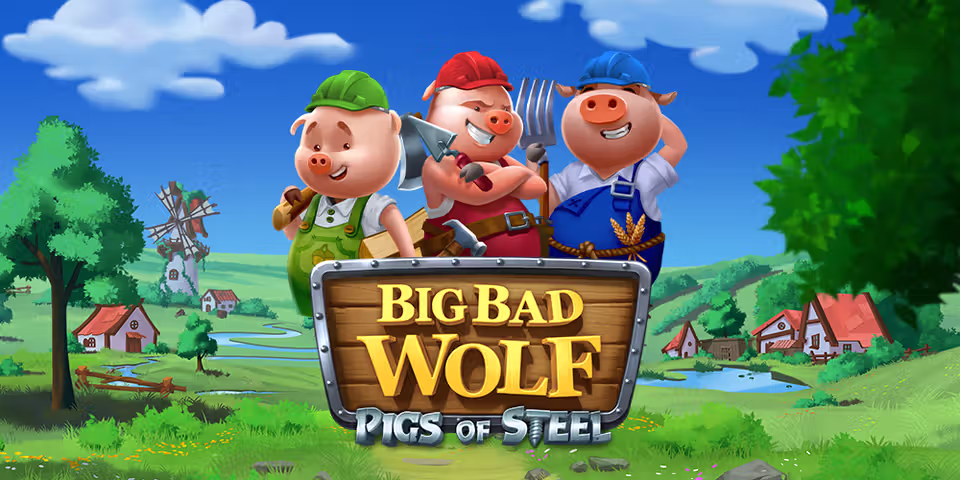 Big Bad Wolf: Pigs of Steel by Quickspin, available for your casino platform