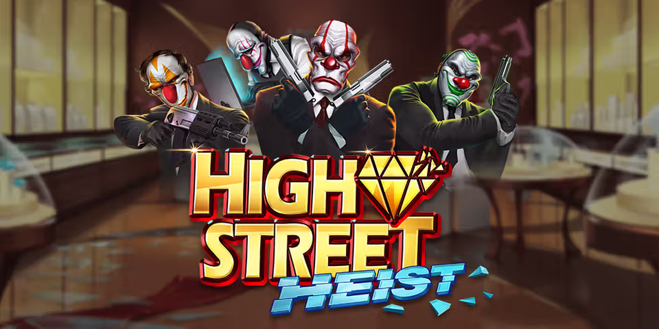 High street Heist by Quickspin, available to add to your casino platform