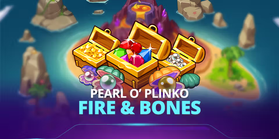 Pearl o' Plinko - Fire & Bones by Quickspin, available for your casino platform