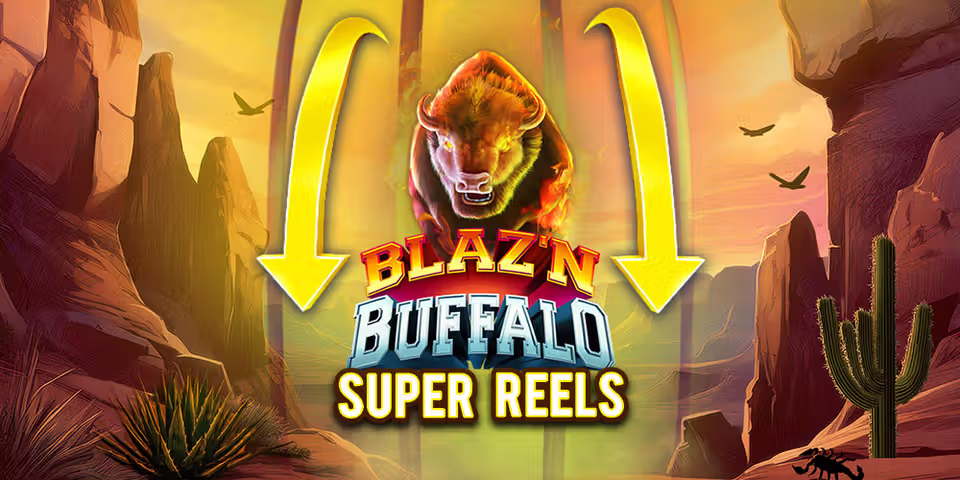 Blaz'n Buffalo - Super Reels by ReadyPlay, available for your casino platform