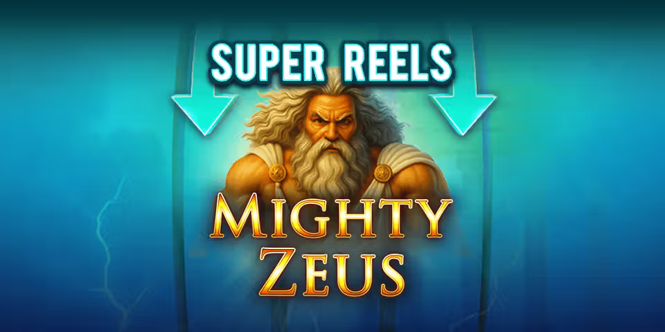 Mighty Zeus Super Reels by ReadyPlay, available for your casino platform