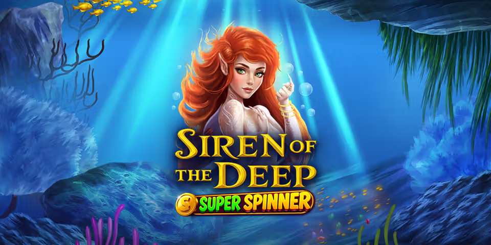 Siren of the Deep Super Spinner by ReadyPlay, available for your casino platform