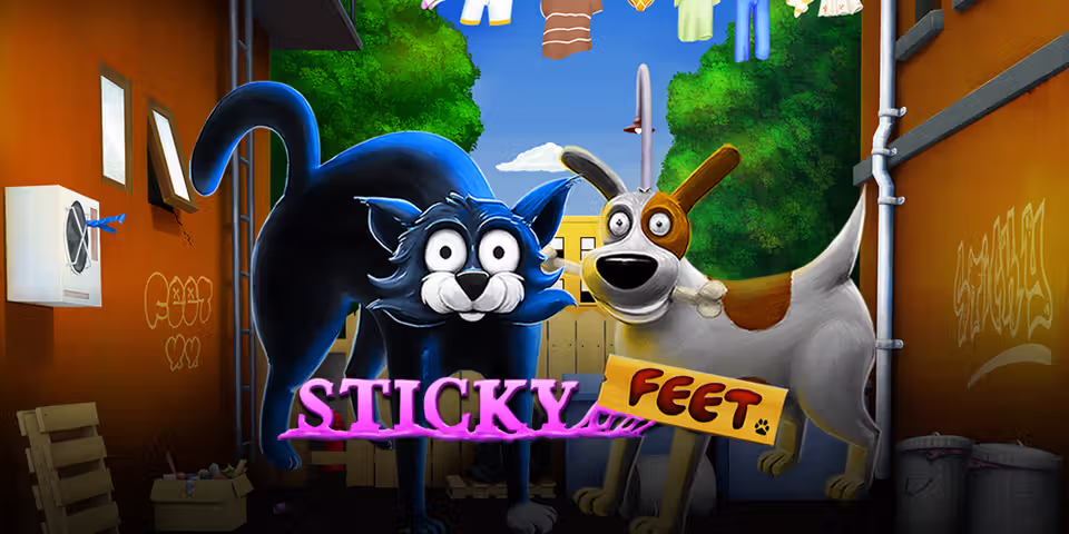 Sticky Feet by ReadyPlay, available for your casino platform