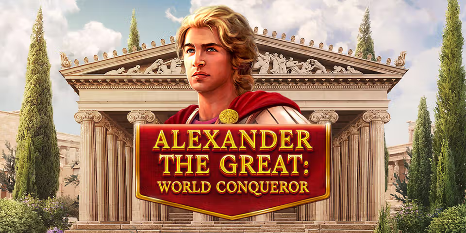 Alexander The Great World Conqueror by Red Tiger, available for your casino platform