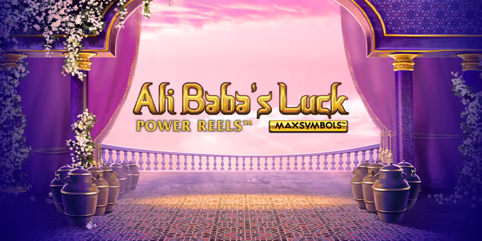 Ali Baba's Luck POWER REELS by Red Tiger, available for your casino platform