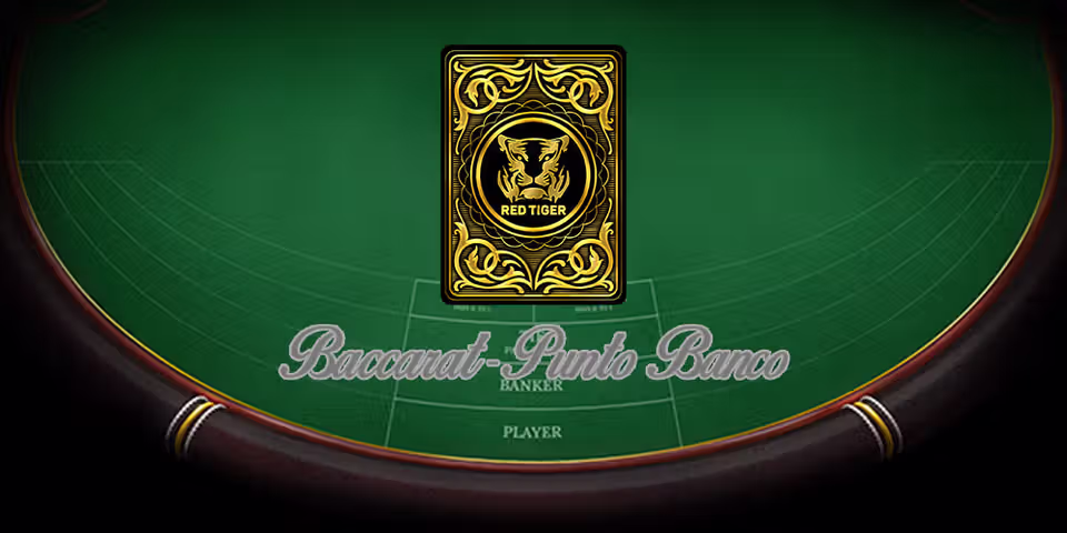Baccarat Punto Banco by Red Tiger, available for your casino platform