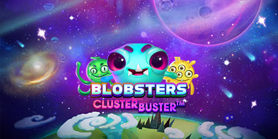 Blobsters Clusterbuster by Red Tiger, available for your casino platform