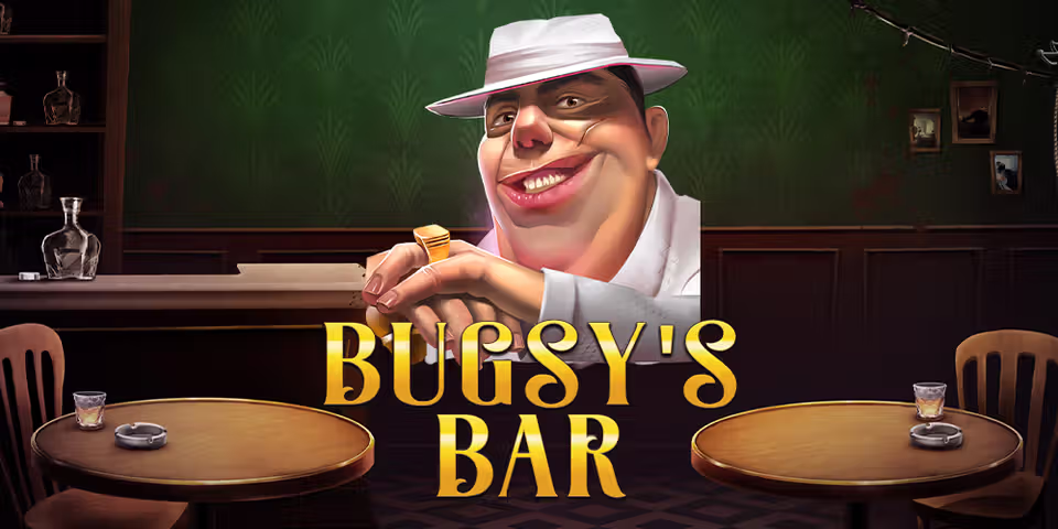 Bugsy’s Bar by Red Tiger, available for your casino platform