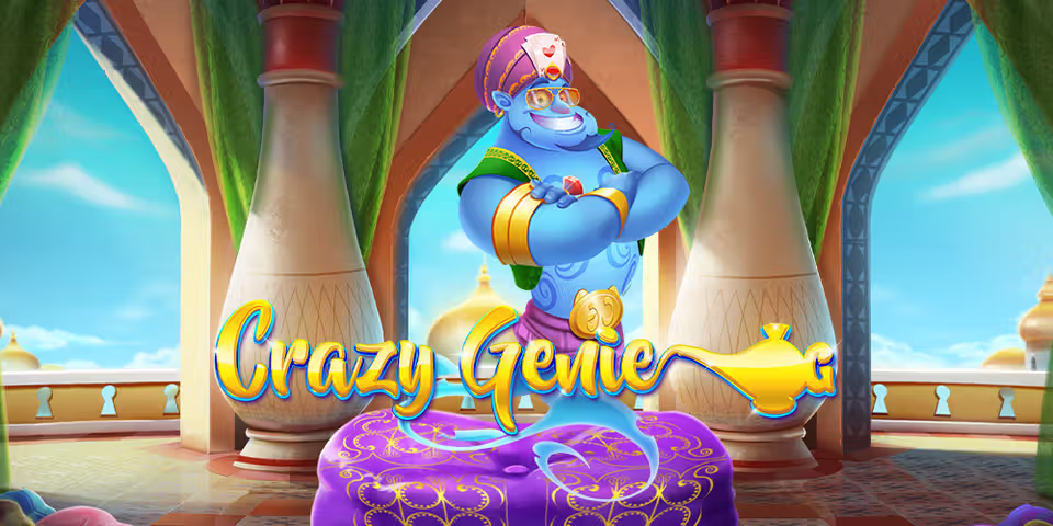 Crazy Genie by Red Tiger, available to add to your casino platform