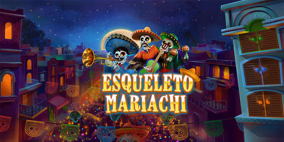 Esqueleto Mariachi by Red Tiger, available for your casino platform