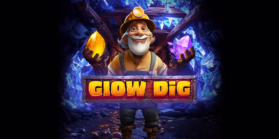 Glow Dig by Red Tiger, available for your casino platform