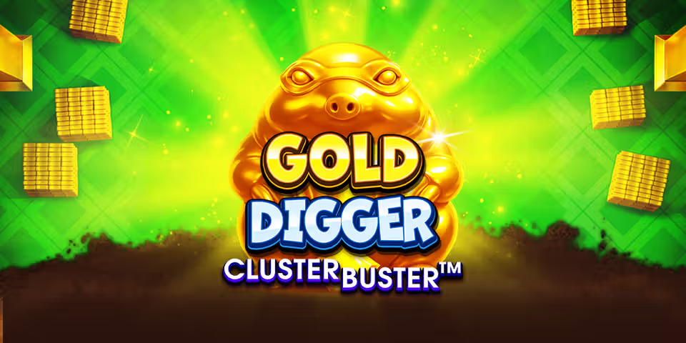 Gold Digger Clusterbuster by Red Tiger, available to add to your casino platform