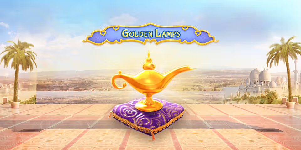 Golden Lamps by Red Tiger, available for your casino platform