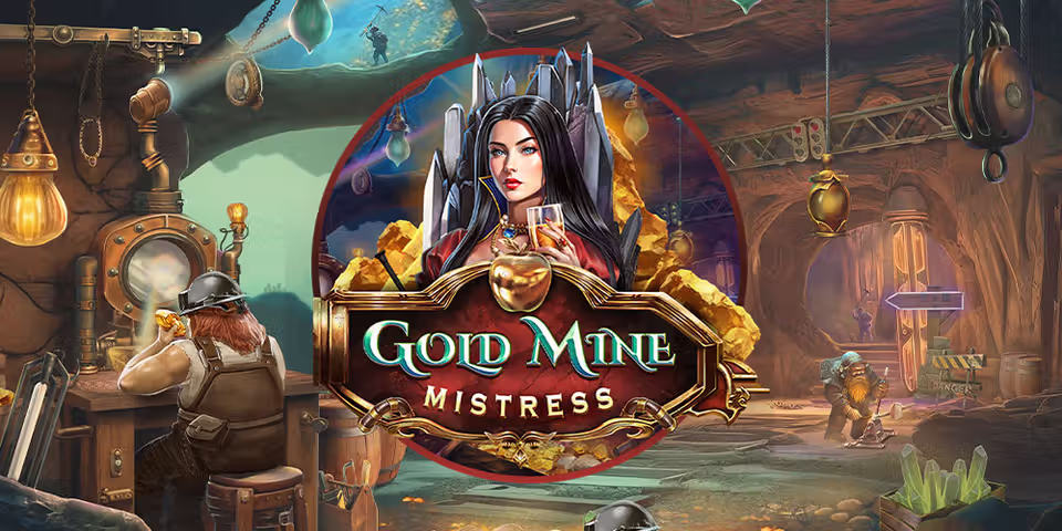 Gold Mine Mistress by Red Tiger, available for your casino platform