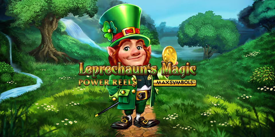 Leprechaun's Magic POWER REELS by Red Tiger, available for your casino platform